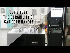 Car Inside Door Handle Durability Test Machine Testing Drive