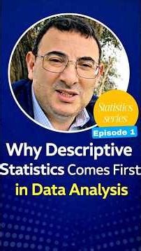 Why Descriptive Statistics Comes First in Data Analysis #SPSS #statistics #research #shorts