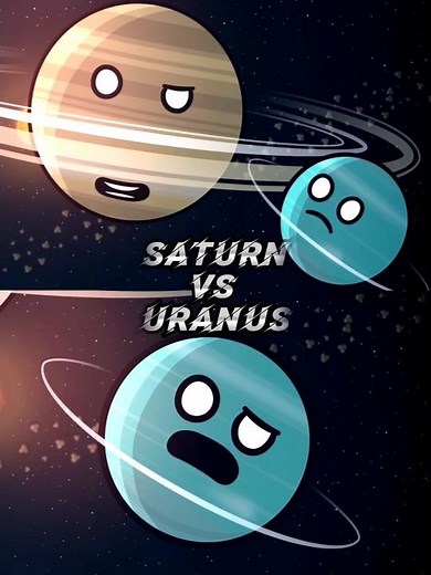 saturn vs uranus