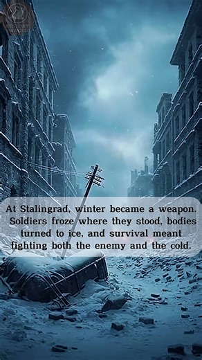 In the winter of 1942, Stalingrad became the deadliest battlefield in human history. German and Soviet soldiers fought street by street, room by room, while temperatures dropped below −30°C. Food vanished. Ammunition ran out. The cold never stopped. Men froze to their weapons. Wounded soldiers were left where they fell, their bodies preserved by ice. Hunger drove desperation, and sleep meant death. The city was reduced to rubble, yet the fighting continued among ruins filled with snow and corpse