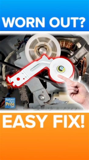 Dryer Squealing? Replace the Idler Pulley? (Tension Roller)