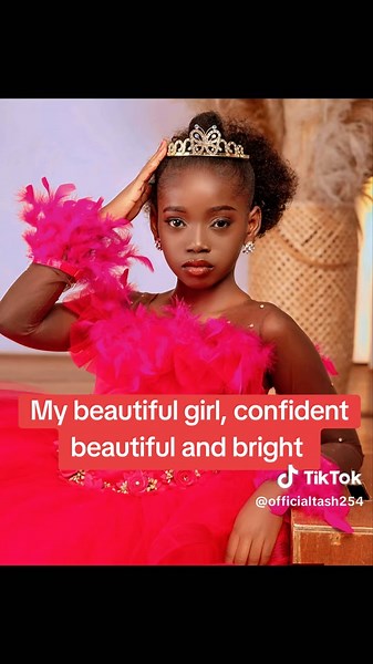 She is beautiful, confident and bright. I promise to watch you achieve all your dreams and support with everything I can. I love you. #ripbettybayo #lovedevenindeath #tashofficial254 #tashandbettybayo