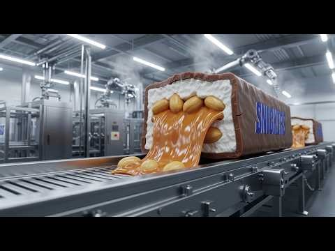 How Are Snickers Chocolates Made In A Factory? | Valentine's Day Chocolate