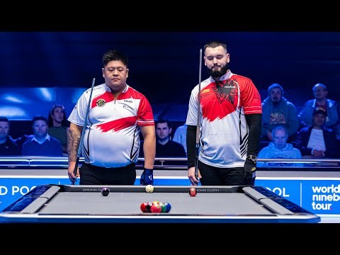 Mario He vs Eklent Kaçi | Quarter Final | 2023 World Pool Masters