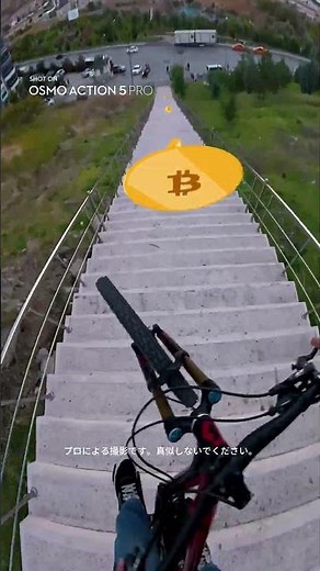 Subway Surfers in real life!? Filming an intense stair dash with zero shake using the Osmo Action...