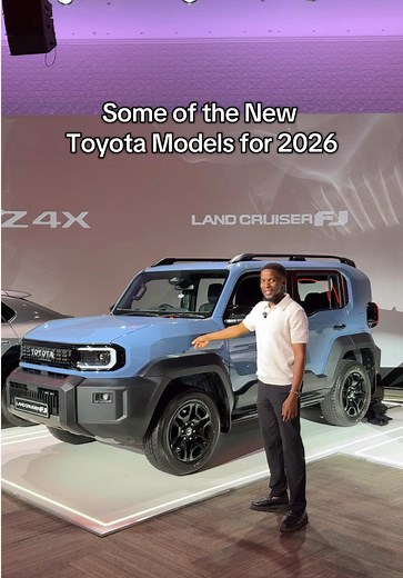 Discover the 2026 Toyota Models: Landcruiser FJ, RAV4, and GR Corolla