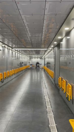 Overhead Locker System for Space-Saving Industrial Storage