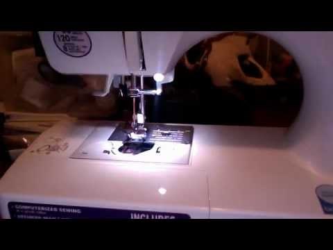 how to use a project runway limited edition sewing machine parts 1-4