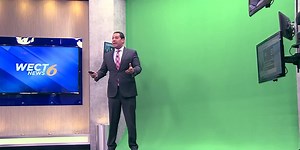 The First Alert Forecast Center green screen