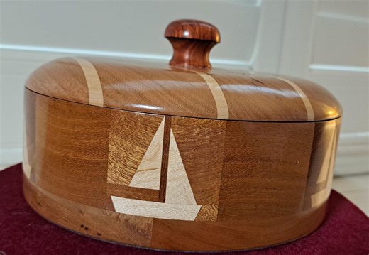 Jewelry Box With Sailboat Inlay - Etsy