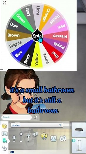 I Can Work With A Black Bathroom | Sims 4