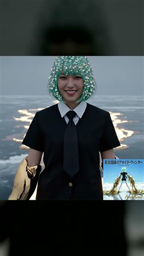 宝石の国 / フォスフォフィライト / 黄金流体のアロイド・ウィンター #Shorts