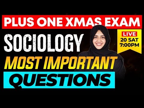 Plus One Sociology |Most Important Questions | Eduport Plus One