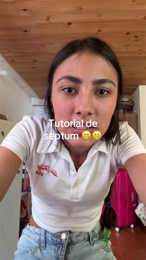 Tutorial de cómo hacerse el septum en casa