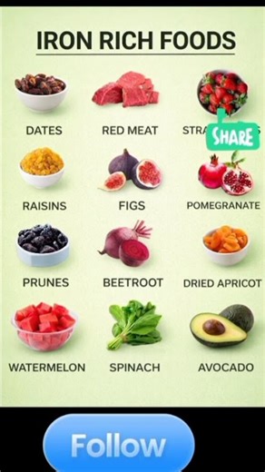 Iron Rich Foods