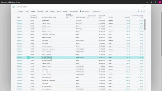 Create Warehouse Receipts directly from Purchase Orders or other Inbound Source Documents
