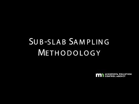MPCA Sub-slab Sampling Methodology