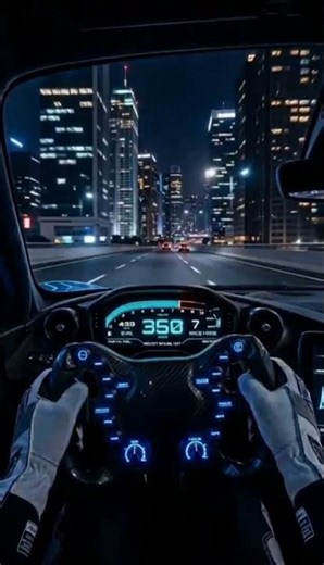 Real life or Simulation? You decide 🏎️💨🏙️ #cyberpunk #supercars #hyperloop