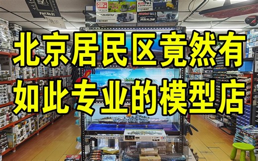北京居民区里竟然有如此专业的模型店？