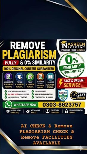 Remove Plagiarism & AI Detection from Assignment, Thesis, Research Project & Internship | Humanize