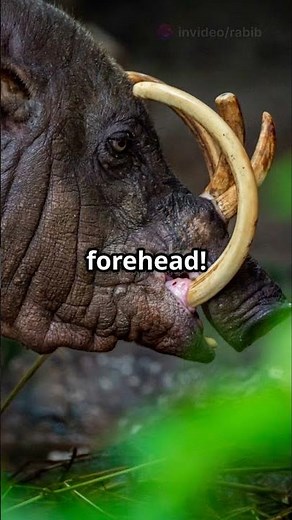 Babirusa: The Wild Pig with Curling Tusks