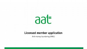 Licensed member application – Anti-money laundering (AML)