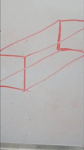 HOW TO DRAW TRIANGULAR PRISM EASY FOR KIDS ❤️🌹