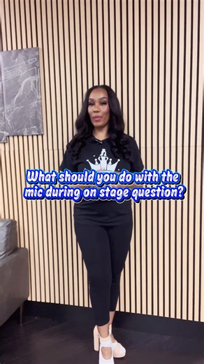 How to Answer Your On Stage Question with Grace 🎤✨ #pageantgirl #beautyqueen #beautyqueens