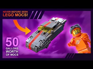 50 Gallons of LEGO Space MOCs!
