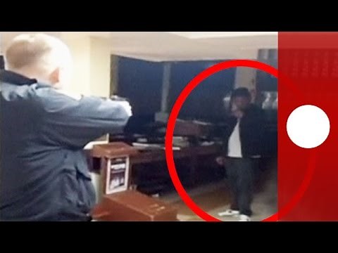 DISTURBING CONTENT: Synagogue attacker shot dead by police, NY