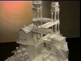 MC Escher-Inspired 'Wrong Garden' Fountain