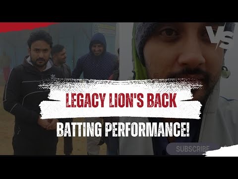 Legacy Lion's Highlights Tournament 2026 #cricheroes #legacyLion's #abhisanavlogs