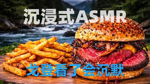 【沉浸式野火厨房】丛林菲力牛排汉堡——连戈登·拉姆齐都会认可