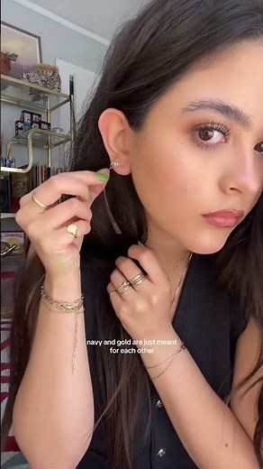 Styling 14K Gold Teardrop & Marquise Cut Earrings | Anygolds