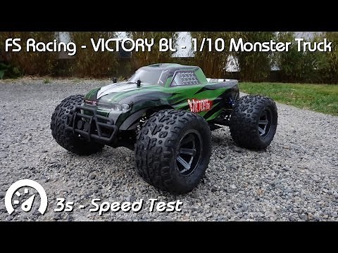 • FS Racing - VICTORY BL - 1/10 4WD MT - 3s Speed Test •