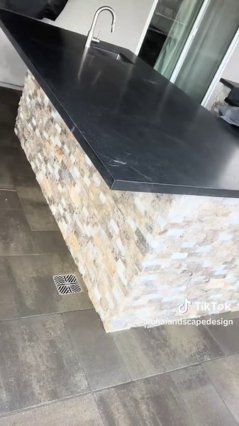 Stunning Custom Built Outdoor BBQ with Granite Top