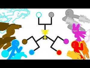 Elements 7-10 (Season 2) - Elemental Tournament (Stickman Elements Animation) [Stick Nodes]