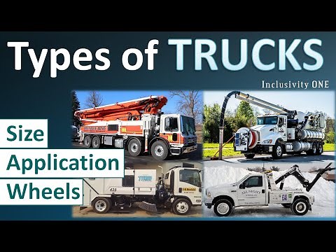 Types of Trucks | Classification of Trucks based on Size, Wheels & Application| InclusivityONE