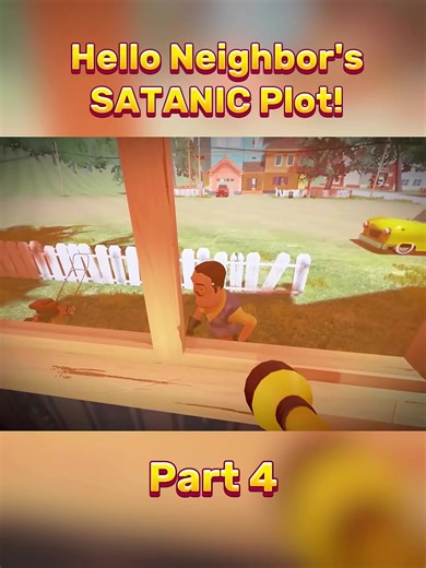 Hello Neighbor's SATANIC Plot! - Part 4 #thegametheorists #hello #neighbo #satanic #plot