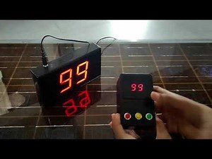 Token number display system newtronix Made in sri lanka