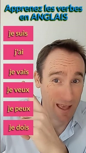 Apprenez les verbes importants en anglais. Anglais facile