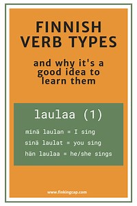The importance of the Finnish verb types