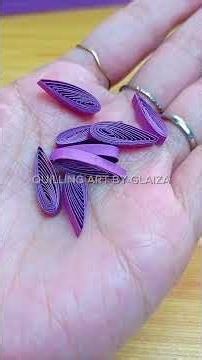 Little loops of lavender #quillingideas #QuillingArt #CreativeCrafts