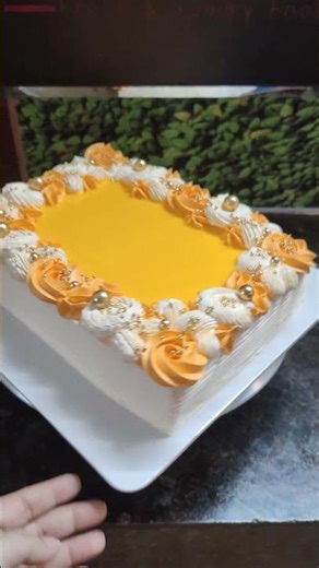 Mango Cake Decoration #cake #decoration #mango #samjhona