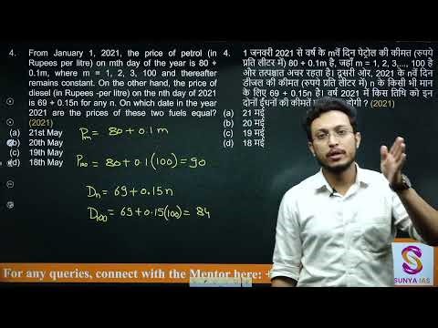 CSAT PYQ - Calendar | 2014-2024 | Sunya IAS | UPSC | PRELIMS | ONE SHOT