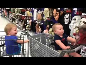 Babies Get Super Scared From Halloween Mask