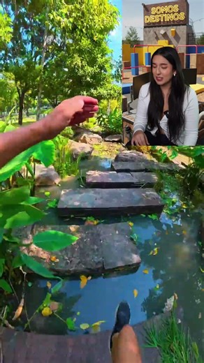 This parkour looks easy… until you look closely 😳🌿