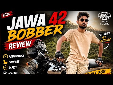 Jawa 42 Bobber 2024 Review 🔥 | Performance, Mileage, Comfort & Looks | Worth It?
