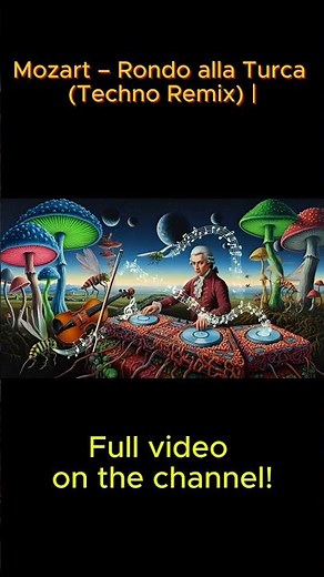 Mozart – Rondo alla Turca (Melodic Techno Remix) | Epic Festival Version #classicalremix