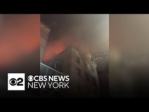 2 injured, more than 100 displaced in Bronx apartment building fire
